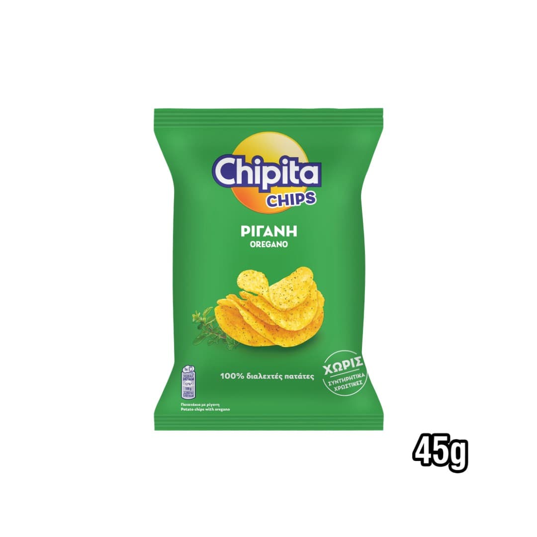 CHIPITA CHIPS ΡΙΓΑΝΗ 45ΓΡ