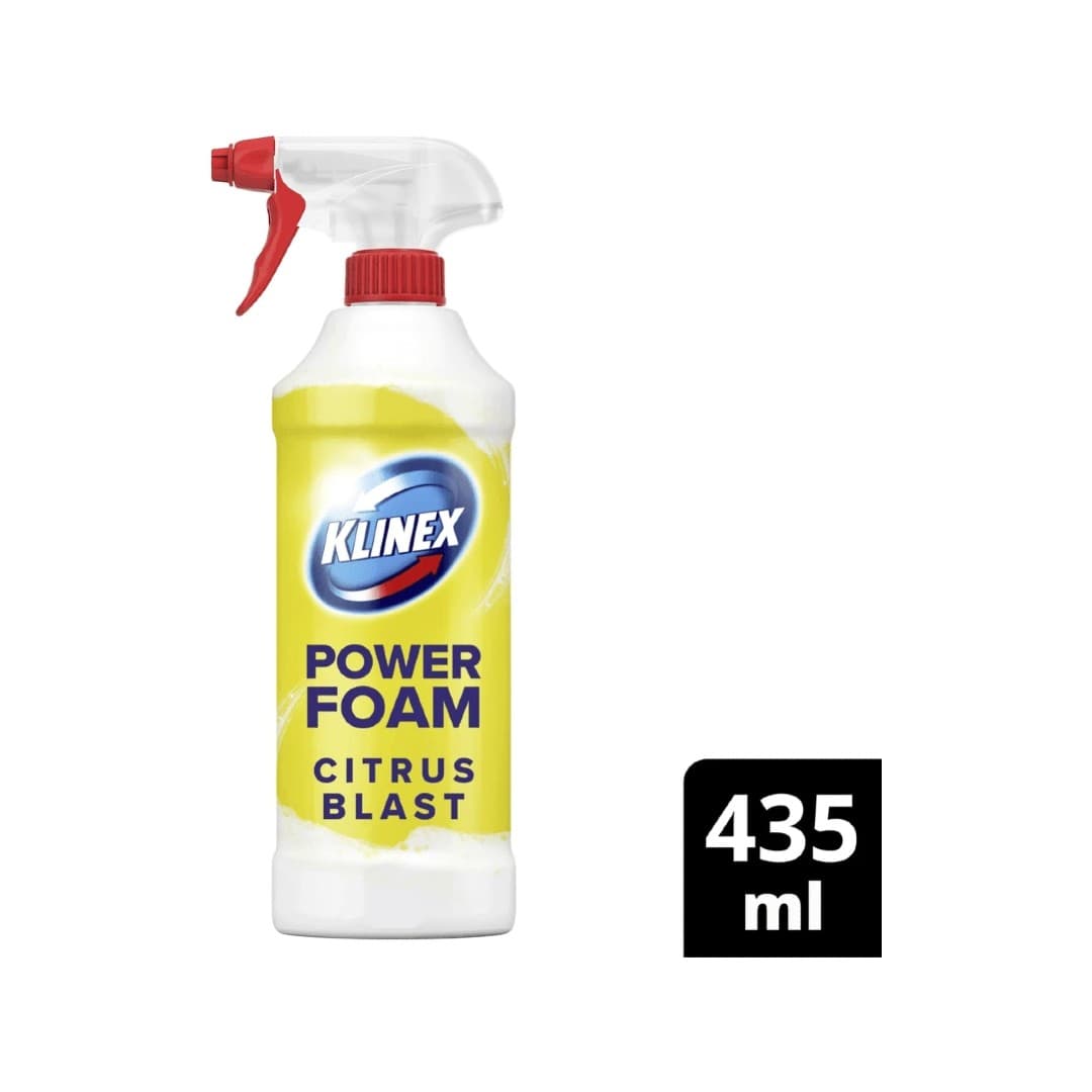 KLINEX SPRAY FOAM ΜΠΑΝΙΟ ΛΕΜΟΝΙ 435ML