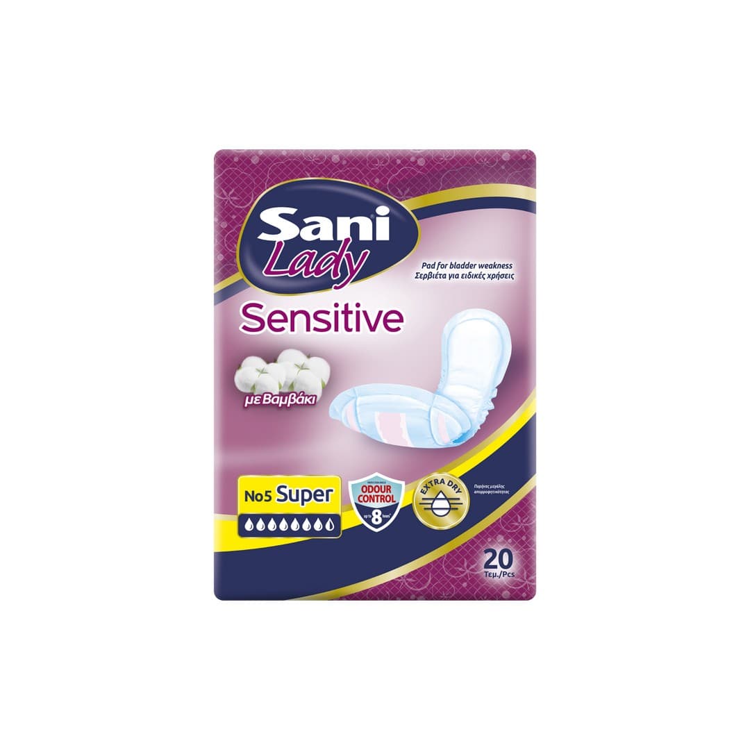 SANI LADY SENSITIVE No5 SUPER 20T