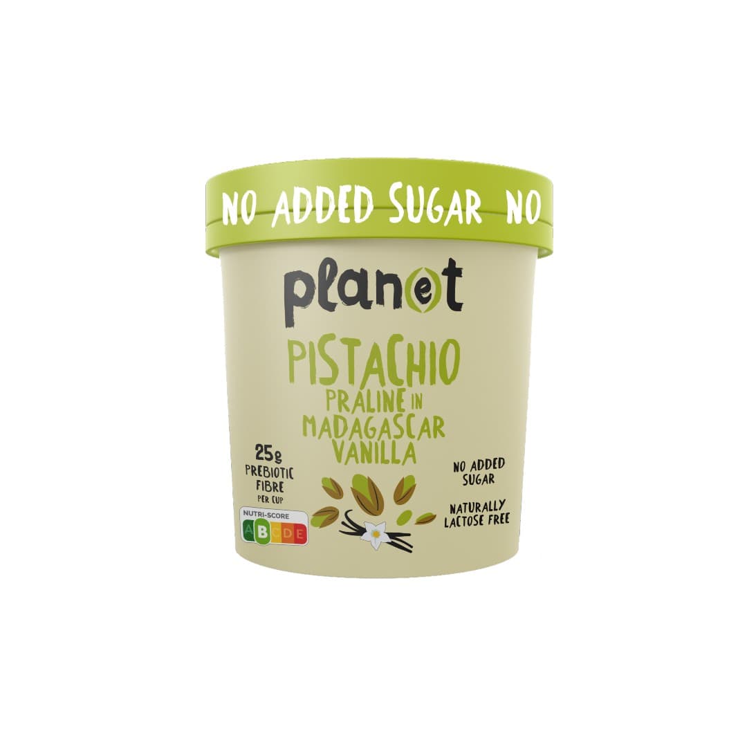 PISTACHIO IN MADAGASCAR VANILLA NO SUGAR 250ΓΡ