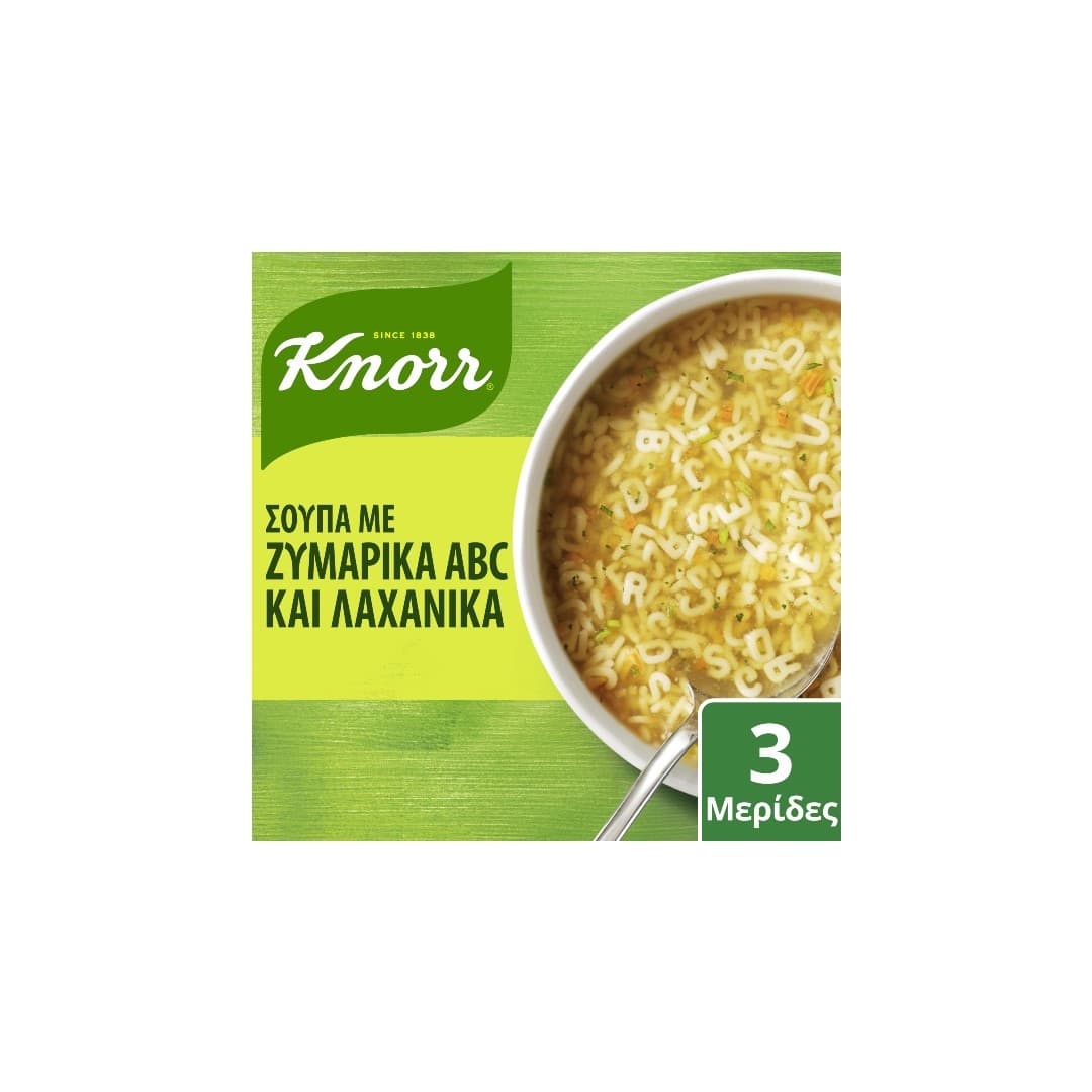 KNORR ΣΟΥΠΑ ΛΑΧΑΝΙΚΩΝ ΜΕ ΖΥΜ.ABC 82ΓΡ