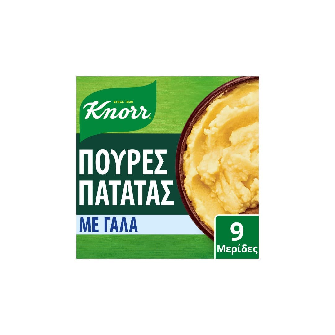 KNORR ΠΟΥΡΕΣ ME ΓΑΛΑ 291ΓΡ