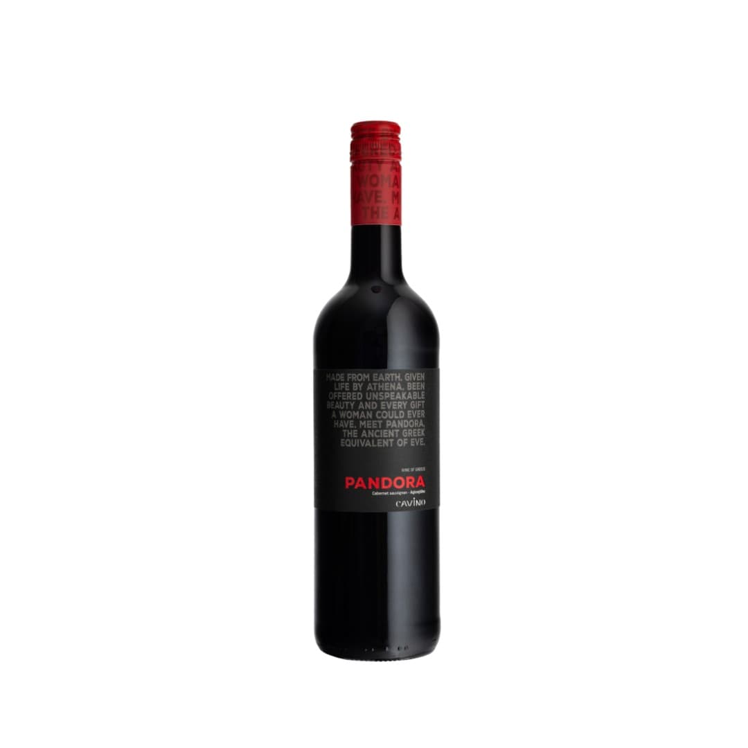CAVINO PANDORA ΚΡΑΣΙ    ΕΡΥΘΡΟ CABER.SAUV.750ML