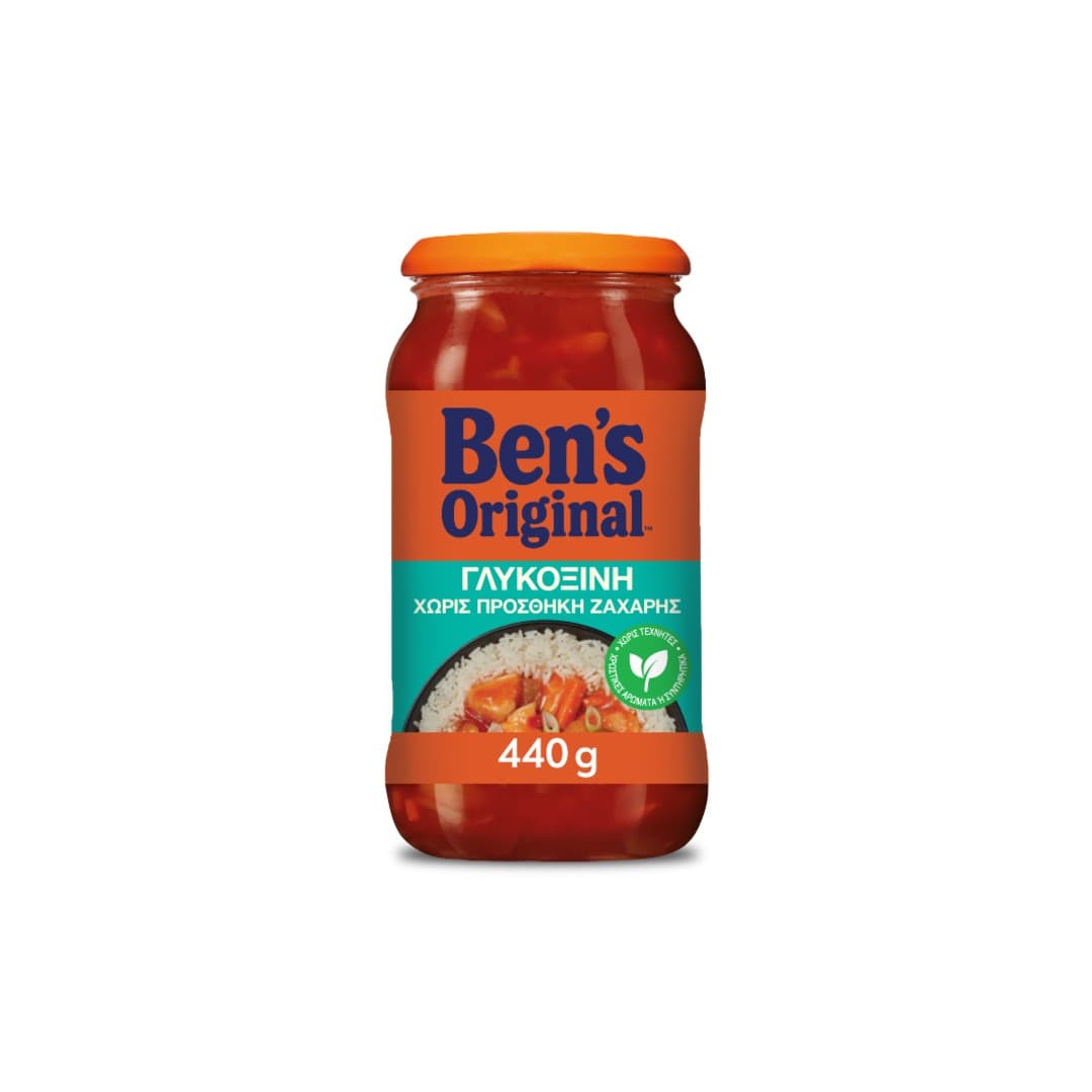 BEN?S ORIGINAL ΣΑΛΤΣΑ ΓΛΥΚΟΞΙΝΗ ΧΩΡΙΣ ΖΑΧΑΡΗ 440ΓΡ