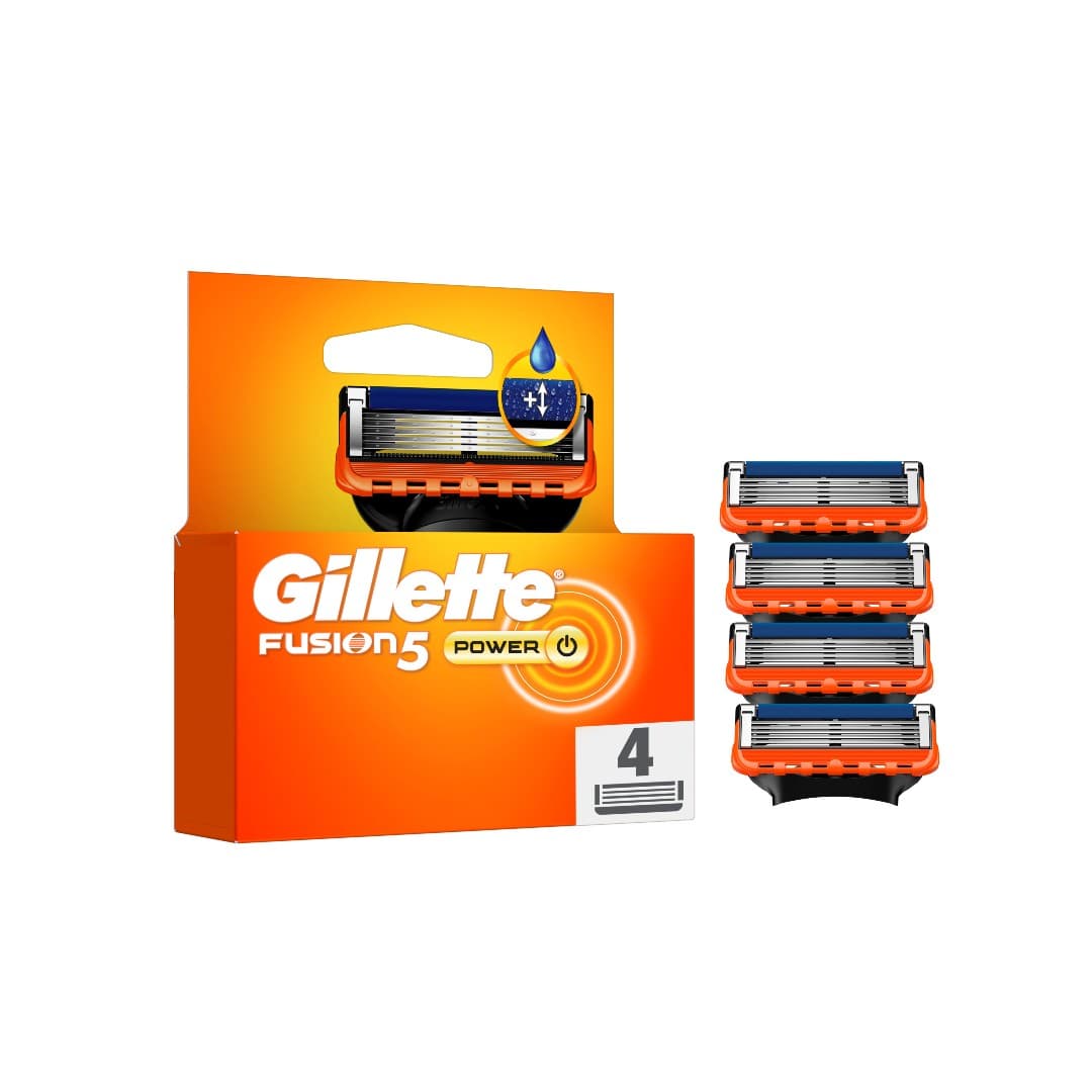 GILLETTE FUSION POWER ANT/KA 4Τ