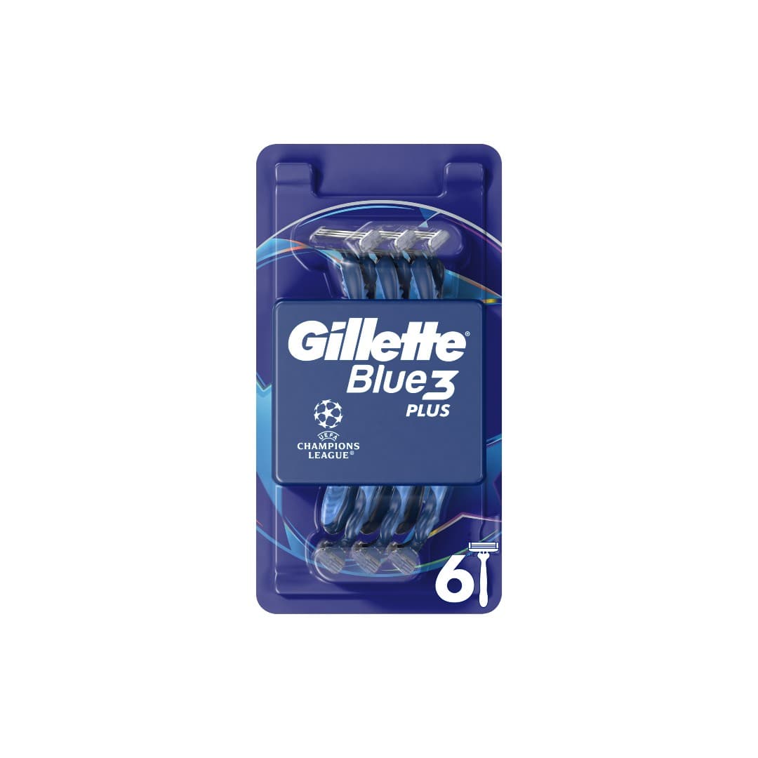GILLETTE BLUE 3 ΜΙΑΣ ΧΡΗΣΗΣ COMFORT 6Τ.
