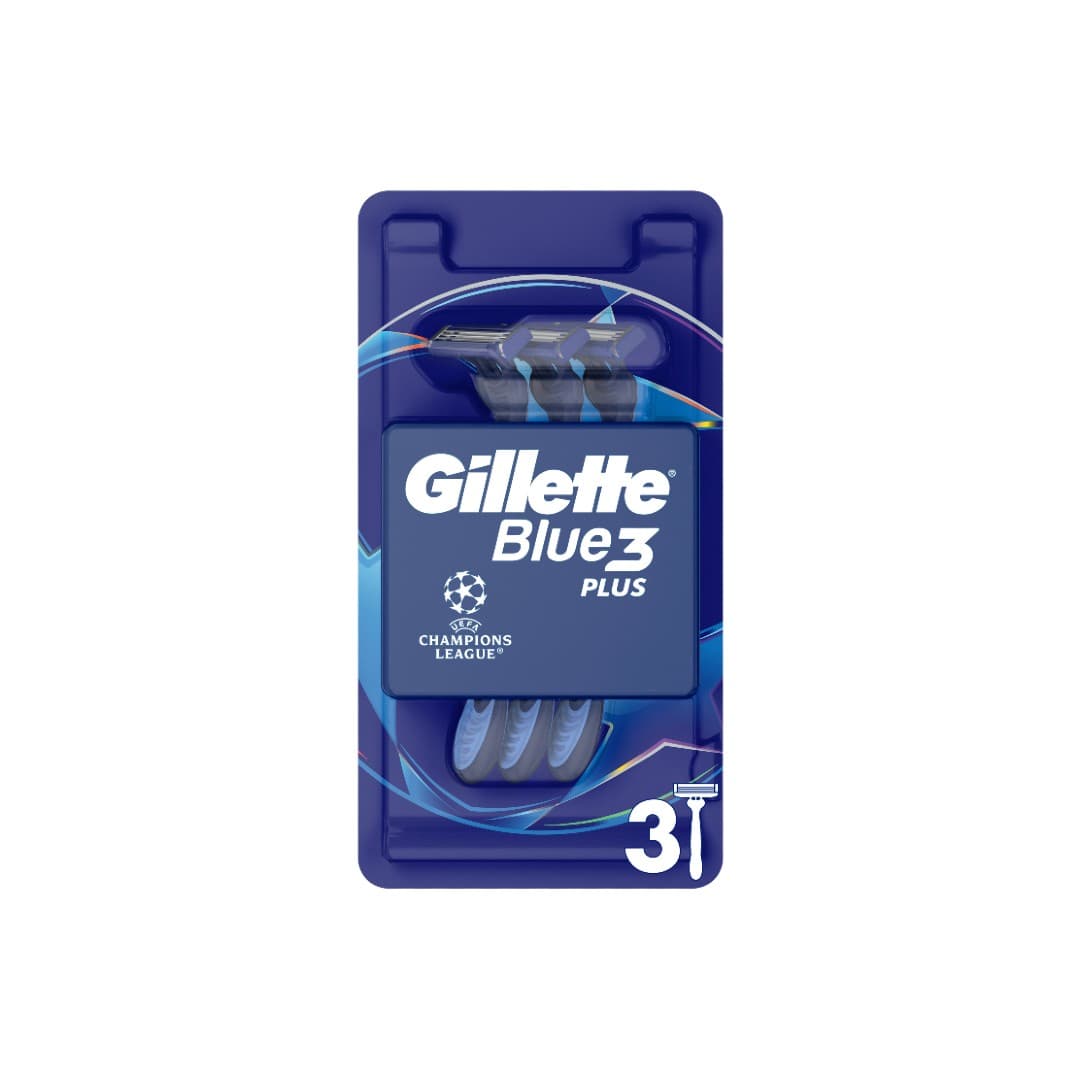 GILLETTE BLUE 3 PLUS COFMORT ΜΙΑΣ ΧΡΗΣΗΣ 3Τ