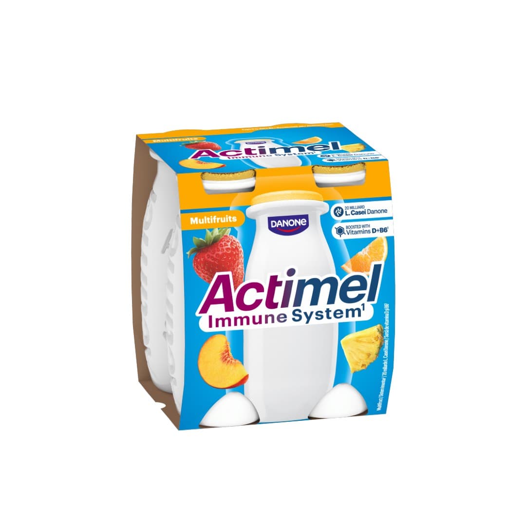 ACTIMEL MULTIFRUITS 4*100ΓΡ