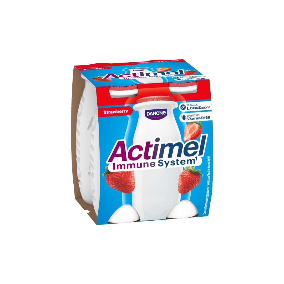 ACTIMEL ΦΡΑΟΥΛΑ 4*100ΓΡ