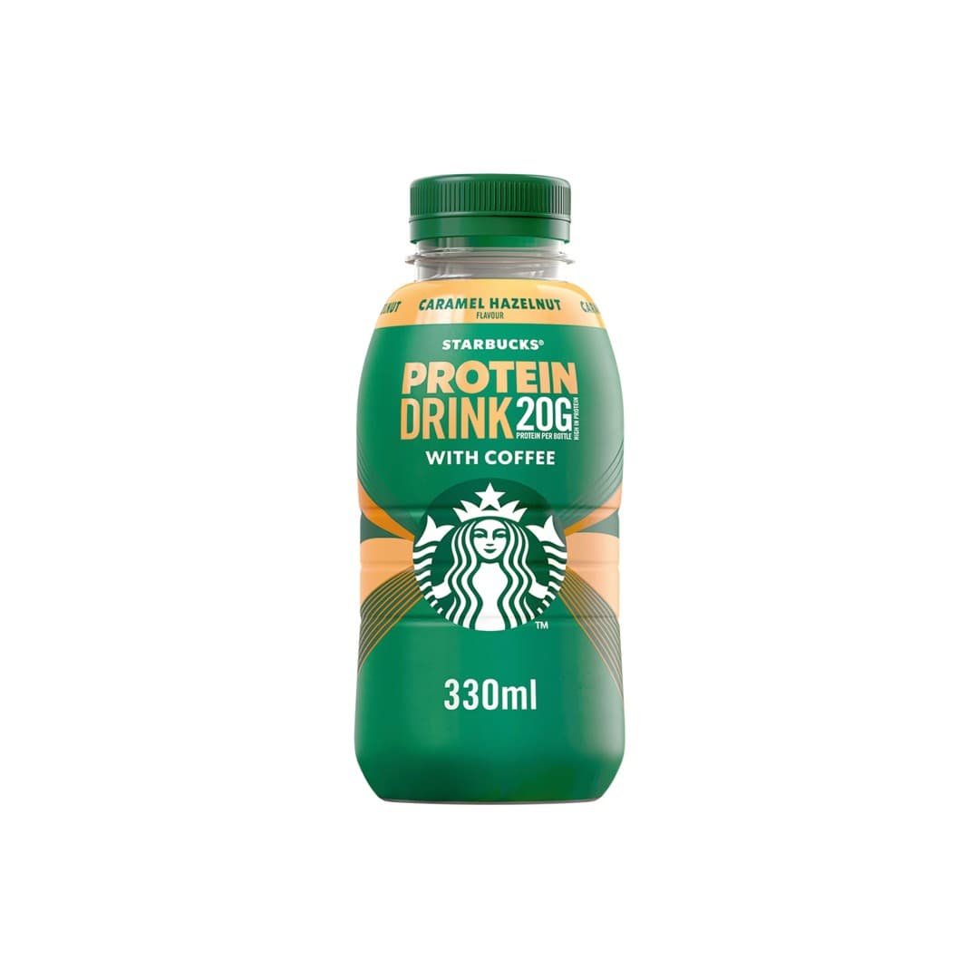 STARBUCKS PROTEIN CARAMEL HAZELNUT 330ML