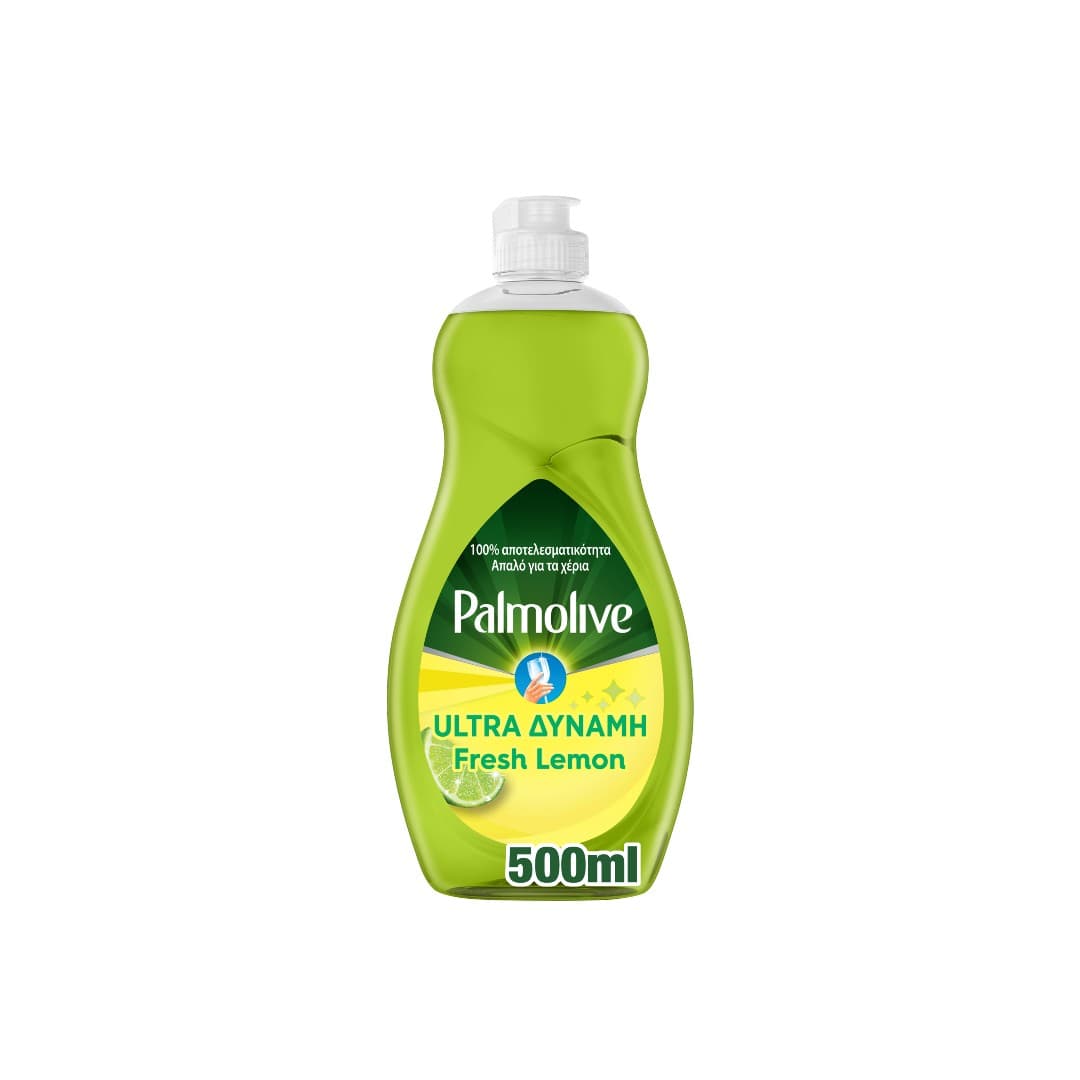 PALMOLIVE ΥΓΡΟ ΠΙΑΤΩΝ ΛΕΜΟΝΙ ΠΡΑΣΙΝΟ 500ML