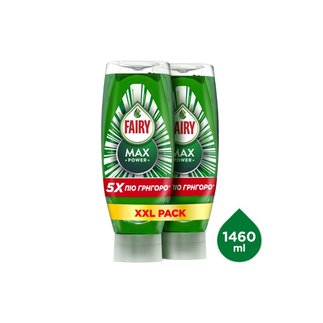 FAIRY ΥΓΡΟ ΠΙΑΤΩΝ MAX POWER ΚΑΝΟΝΙΚΟ 1460ML