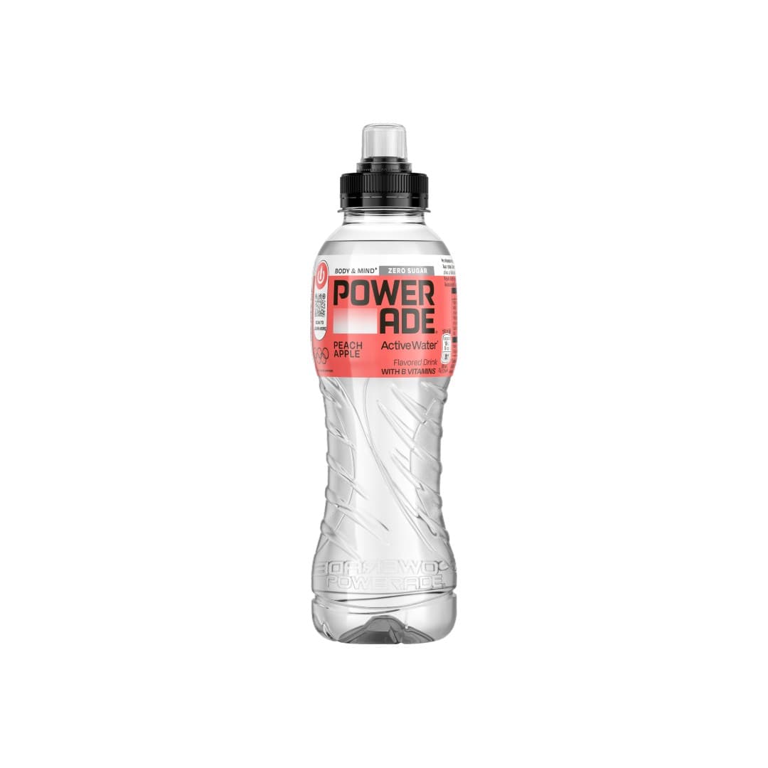 POWERADE ACTIVE WATER APPLE PEACH 500ML