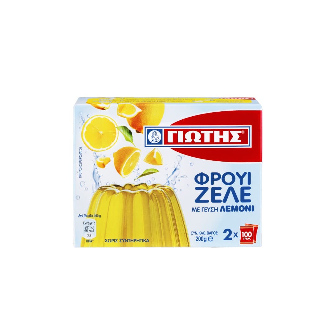ΓΙΩΤΗΣ ΦΡΟΥΙ ΖΕΛΕ ΛΕΜΟΝΙ ΟΙΚ.ΣΥΣΚ.200ΓΡ