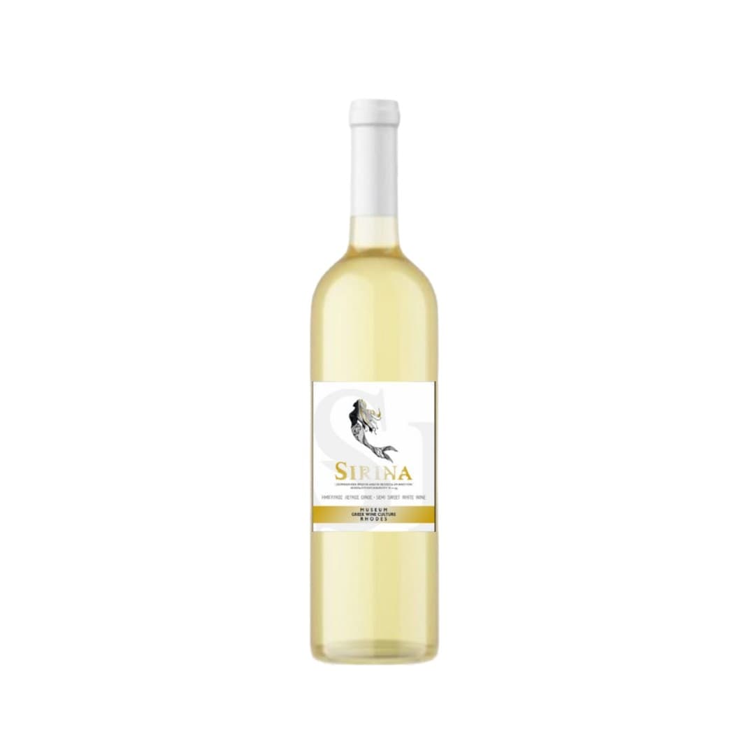 ΚΡΑΣΙ SIRINA ΗΜΙΓΛΥΚΟ ΛΕΥΚΟ 750ML