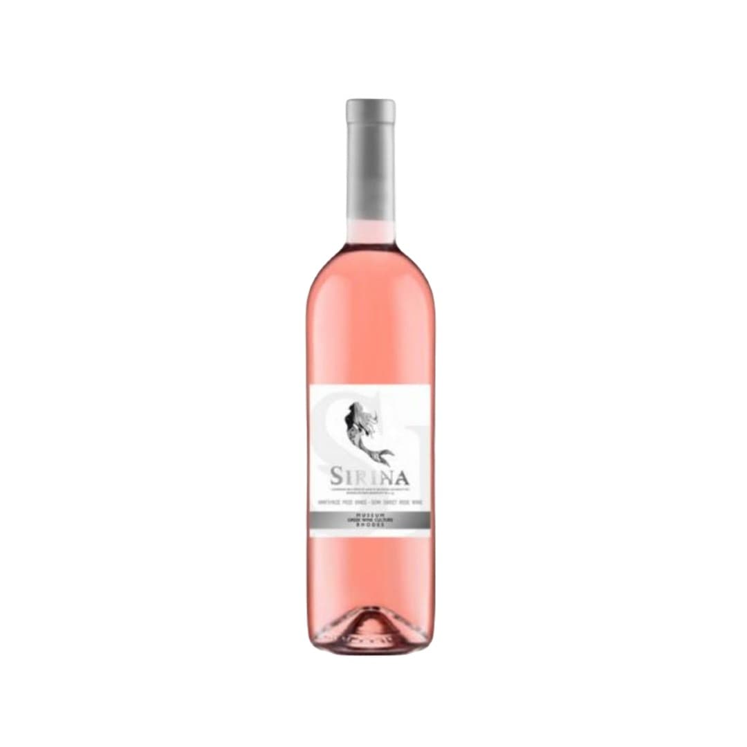ΚΡΑΣΙ SIRINA ΗΜΙΓΛΥΚΟ ΡΟΖΕ 750ML