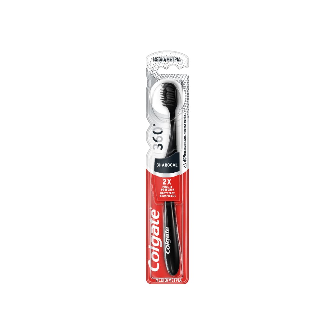 COLGATE ΟΔ/ΤΣΑ 360 BLACK ΜΕΤΡΙΑ