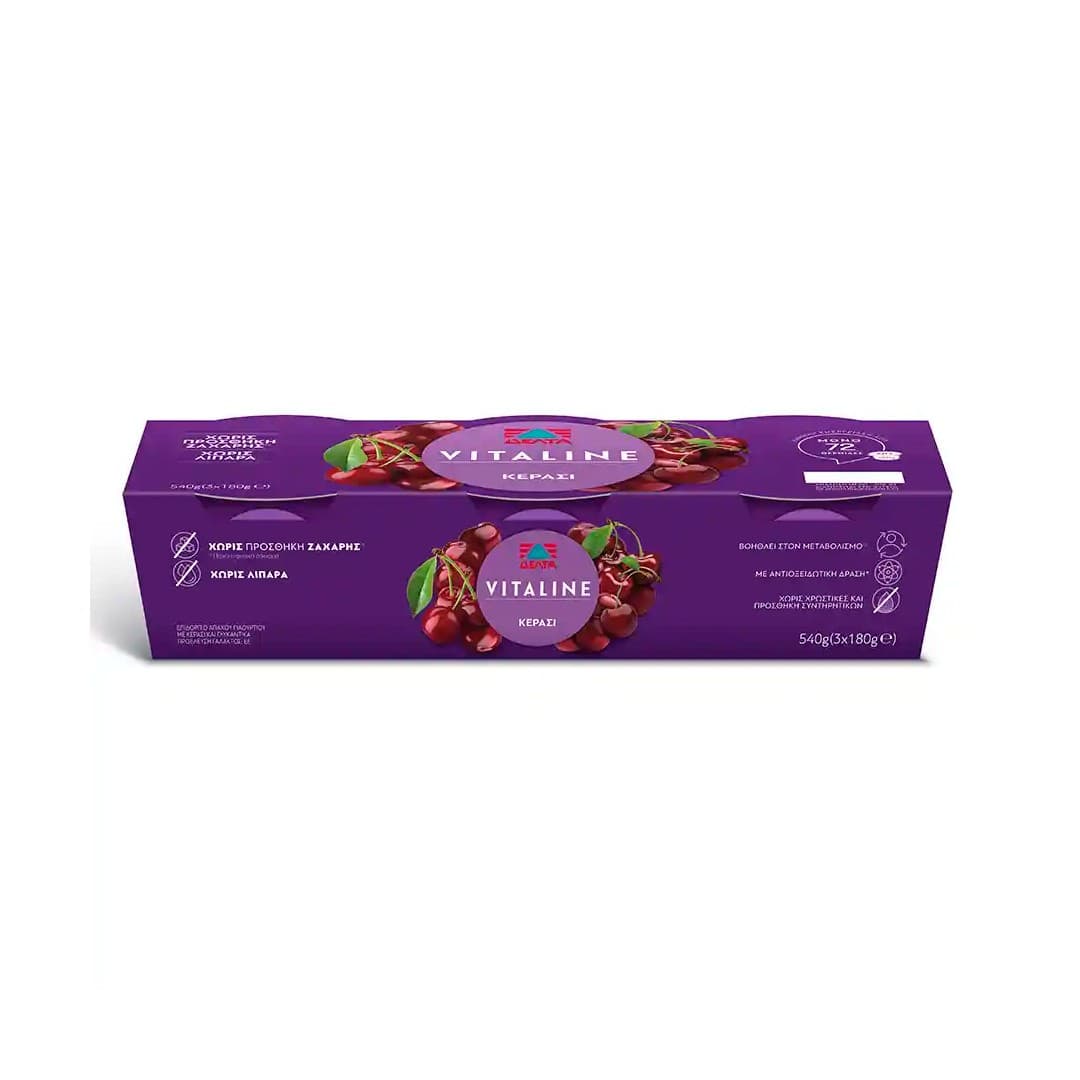 ΔΕΛΤΑ VITALINE ΚΕΡΑΣΙ 3*180ΓΡ