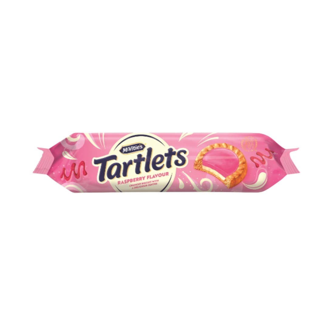 MCVITIES TARLETS COOKIE RASBERRY 100ΓΡ