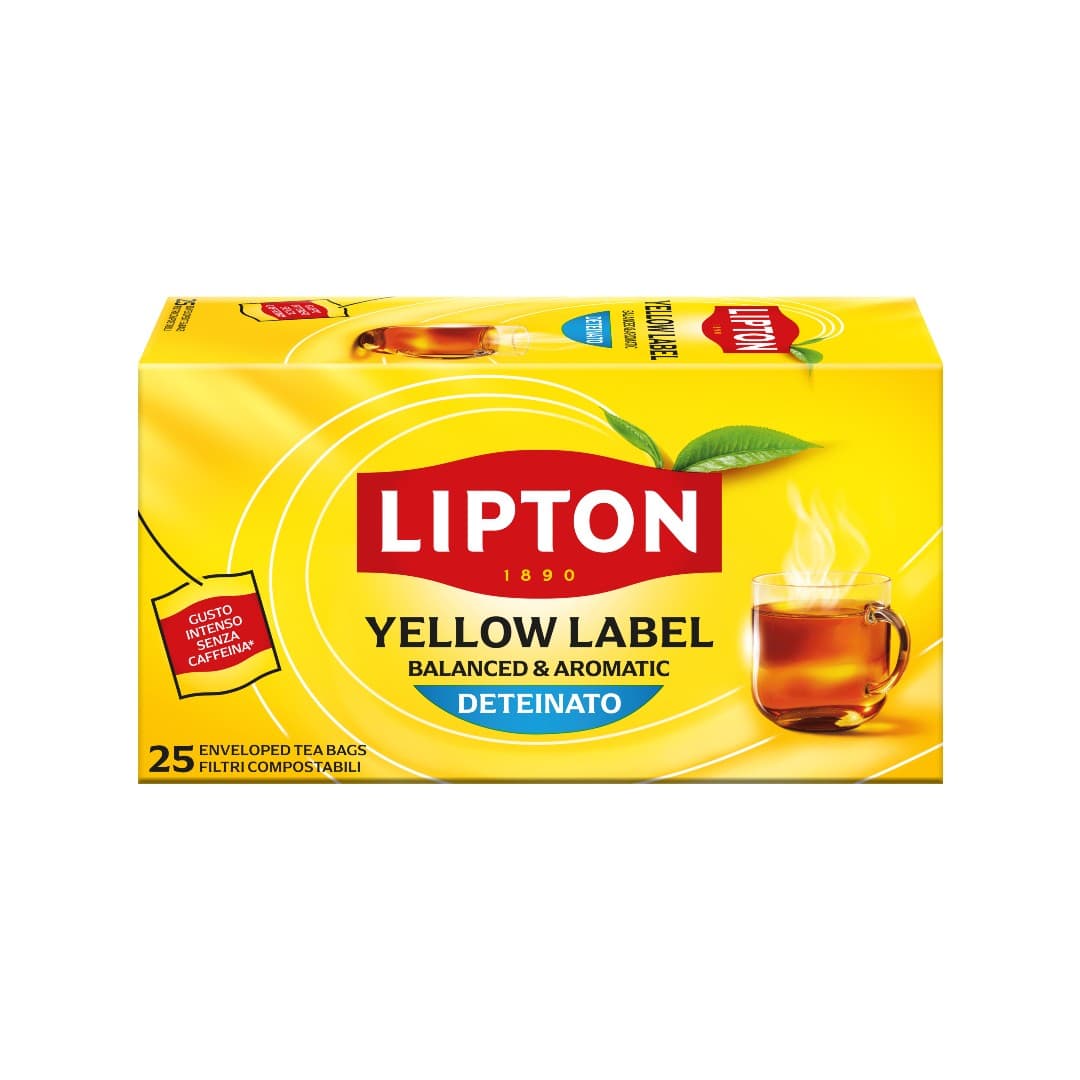 LIPTON ΜΑΥΡΟ ΤΣΑΙ DECAF 25*1,7ΓΡ