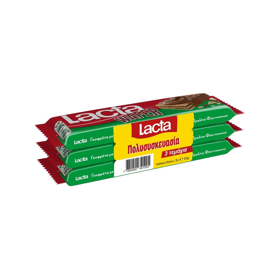 LACTA WAFER ΦΟΥΝΤΟΥΚΙ 3X31ΓΡ