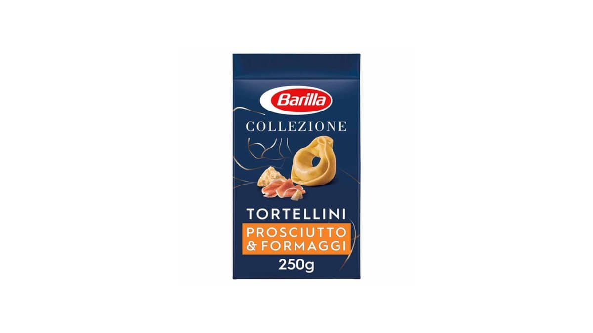 Barilla Collezione Τορτελίνι Με Προσούτο & Τυρί 250γρ.