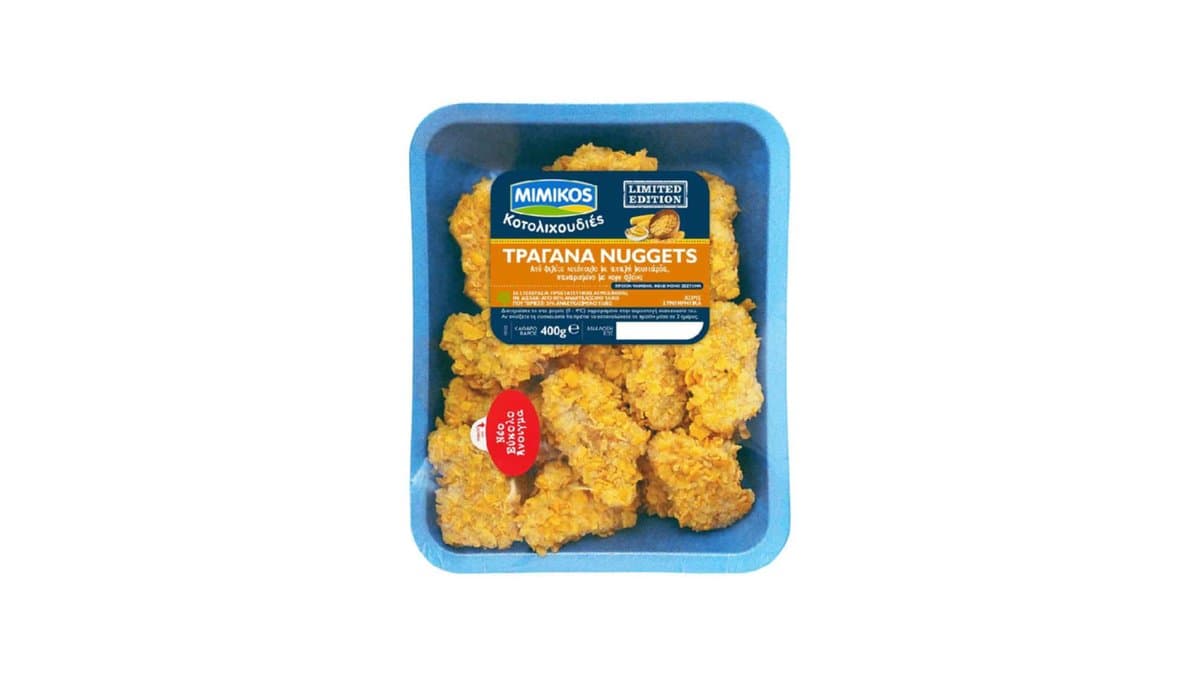 Mimikos Nuggets Κοτόπουλο Τραγανά Ελληνικά 400γρ.